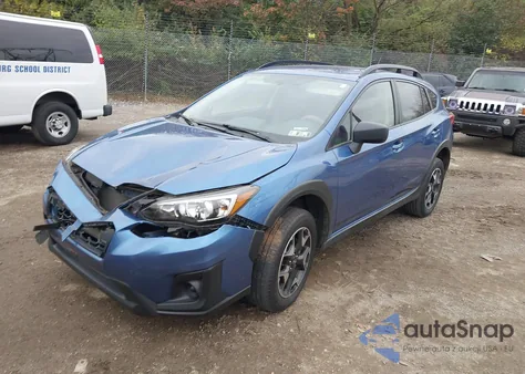 2019 Subaru Crosstrek 2.0I from USA, damaged, VIN JF2GTAAC4K8337412